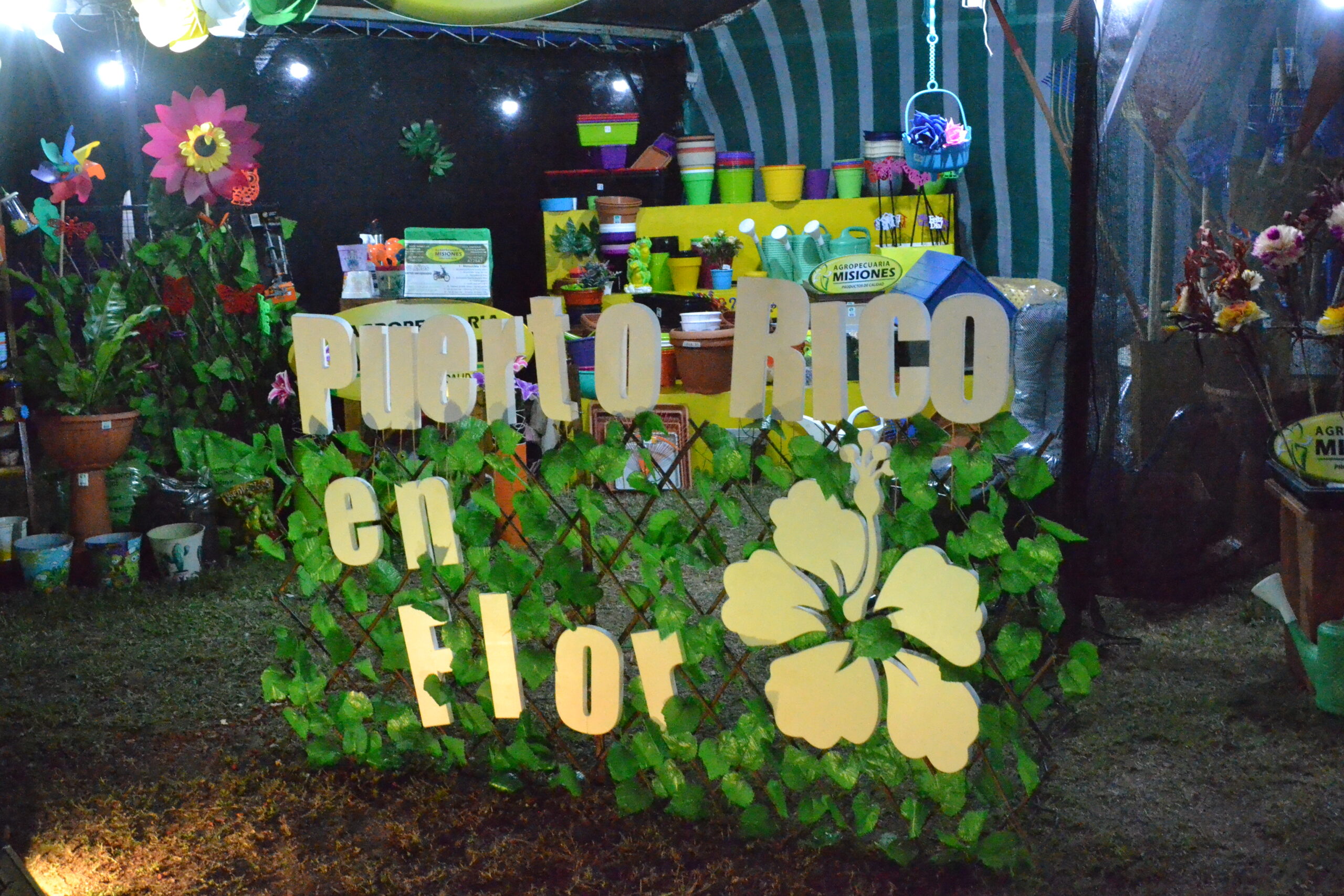 Finalizó con éxito la feria "Puerto Rico en flor" Rico Puerto